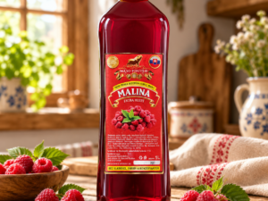 Malinový sirup