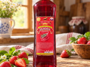 Jahodový sirup